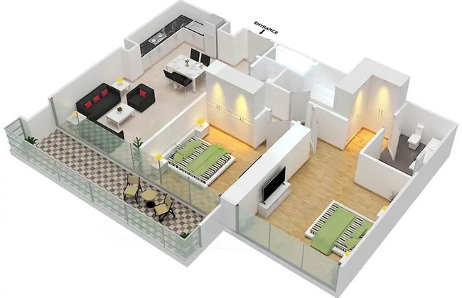 LUX The Creek Palace Residence Suite - Foto 18