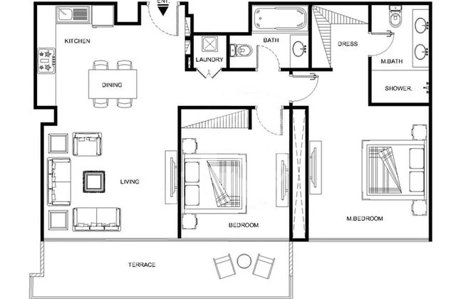 LUX The Creek Palace Residence Suite - Foto 19