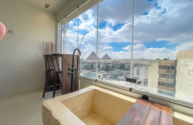 Xuru Stays I The Pyramids Horizon Studio w/ Bathtub - Foto 19