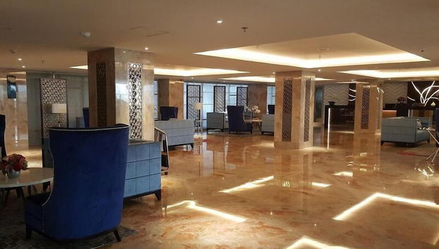 Sala de estar do lobby