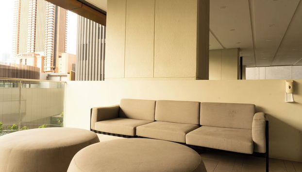 Sala de estar do lobby