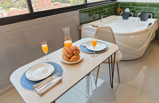 Cozy Aparta-suite Stadio Jacuzzi Rosa Negra - Photo 6