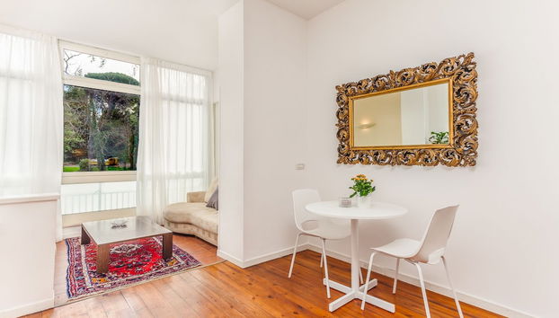 Zona de estar del vestíbulo