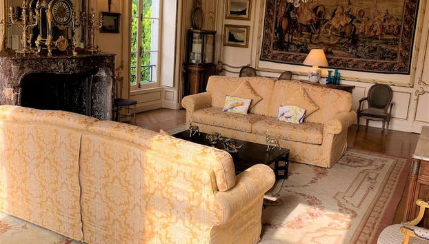 Sala de estar do lobby