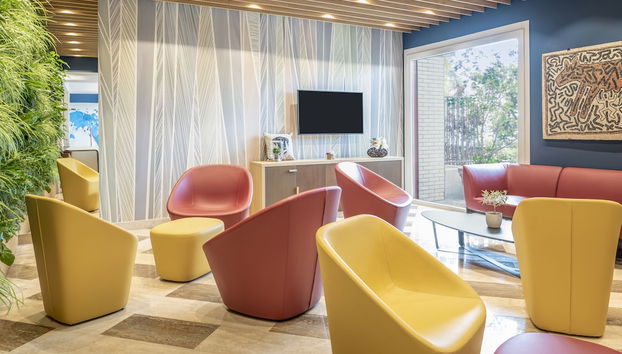 Sala de estar do lobby