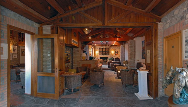 Sala de estar do lobby