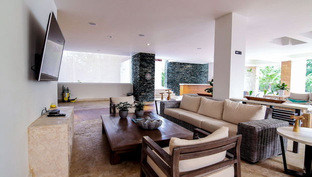 Sitzecke in der Lobby