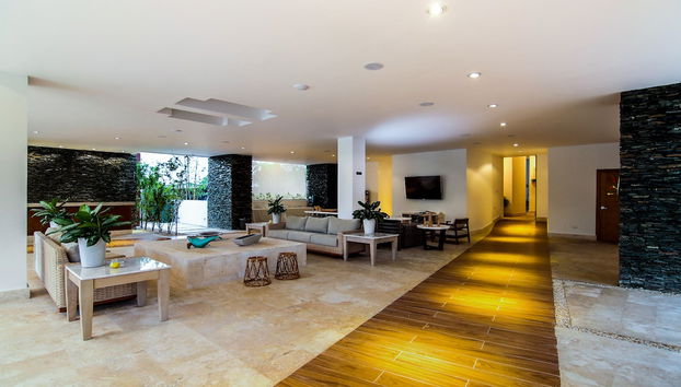 Sitzecke in der Lobby