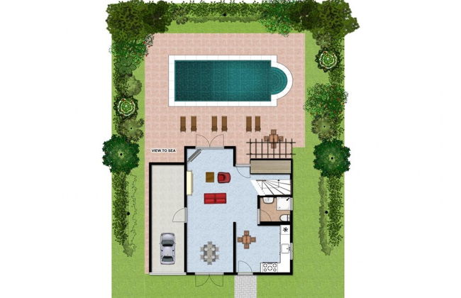 Villa Marina Large Private Pool Walk to Beach Sea Views A C Wifi Car Not Required - 2300 - Photo 39