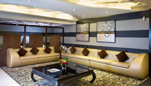 Sitzecke in der Lobby