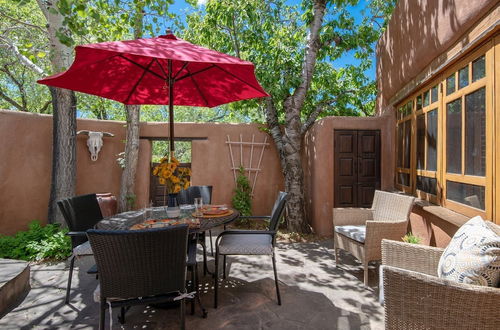 Photo 15 - Buena Suerte - Quintessential Eastside Pied-a-terre, Fabulous Views and Patios, Kiva Fireplace, Walk to Canyon Rd. and the Plaza