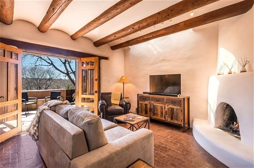 Photo 8 - Buena Suerte - Quintessential Eastside Pied-a-terre, Fabulous Views and Patios, Kiva Fireplace, Walk to Canyon Rd. and the Plaza