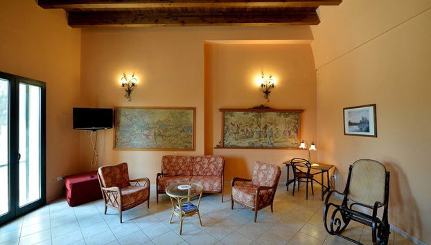Sitzecke in der Lobby