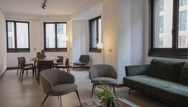 Lobby sitting area