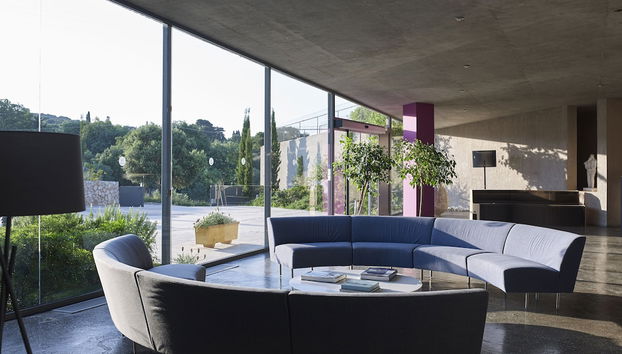 Sitzecke in der Lobby