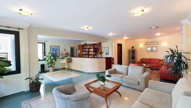 Sala de estar do lobby