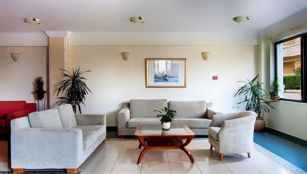 Sala de estar do lobby