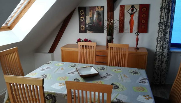 Essbereich im Zimmer