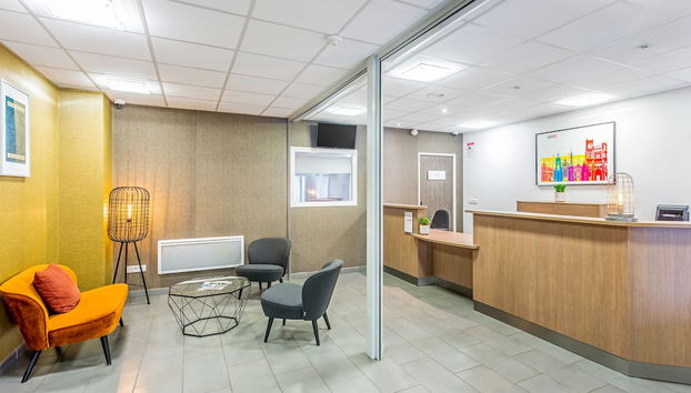 Sitzecke in der Lobby