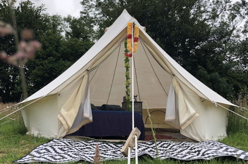 Foto 22 - Comfy 4m -bed Bell Tent With Great Views