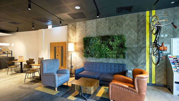Sitzecke in der Lobby