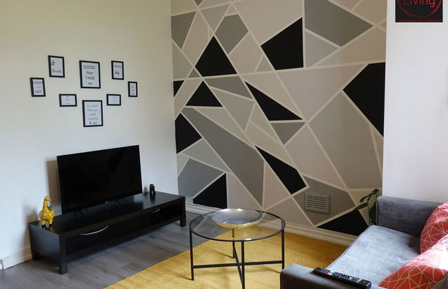 One Bedroom Apartment by Klass Living Serviced Accommodation Bellshill - Mossend Apartment with WIFI and Parking - Foto 7