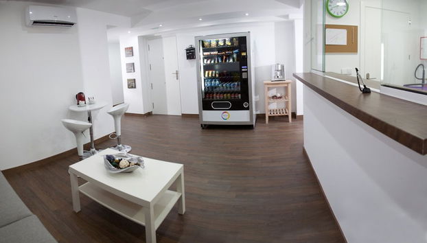Sala de estar do lobby
