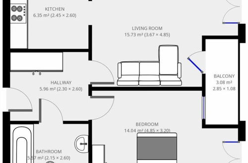 Photo 8 - Ultra Modern one Bedroom With Lift Near Portobello Road, Notting Hill