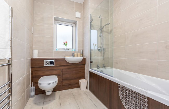 2BR Apt-sleeps 5-accessible-central Dartford - Foto 17
