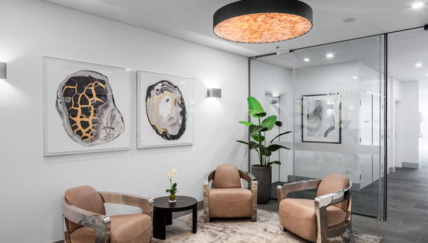 Sala de estar do lobby