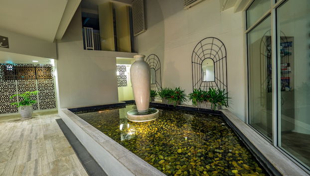 Sitzecke in der Lobby