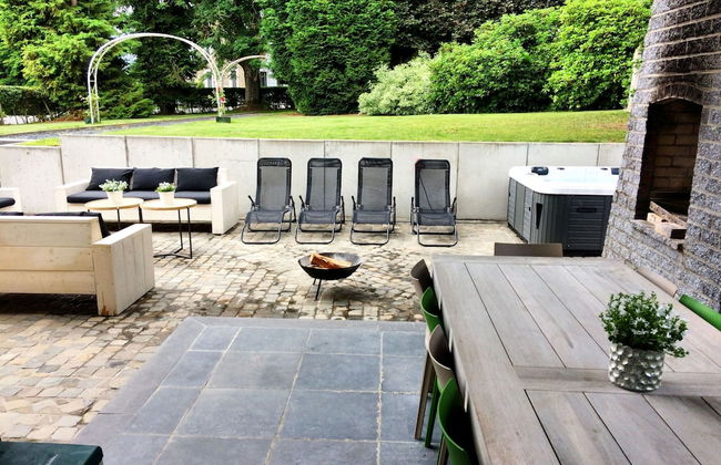 Luxurious Holiday Home in Courtil with Hot Tub - Foto 29