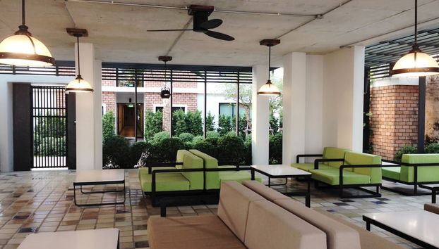 Sitzecke in der Lobby