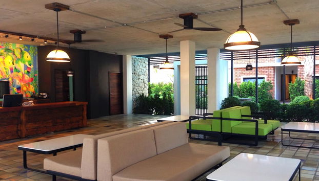 Sitzecke in der Lobby