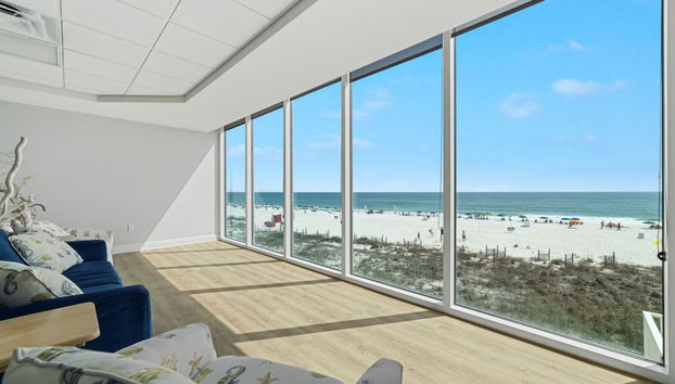 Sala de estar do lobby