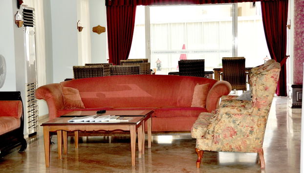 Sala de estar do lobby