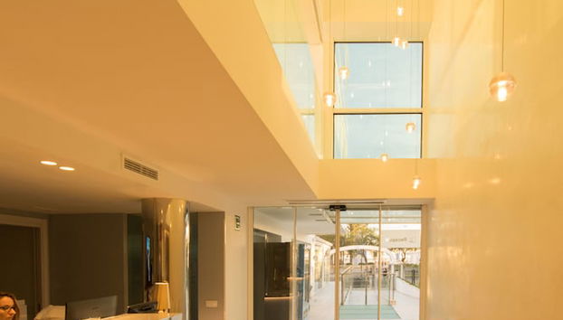 Sitzecke in der Lobby