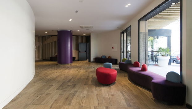 Sitzecke in der Lobby
