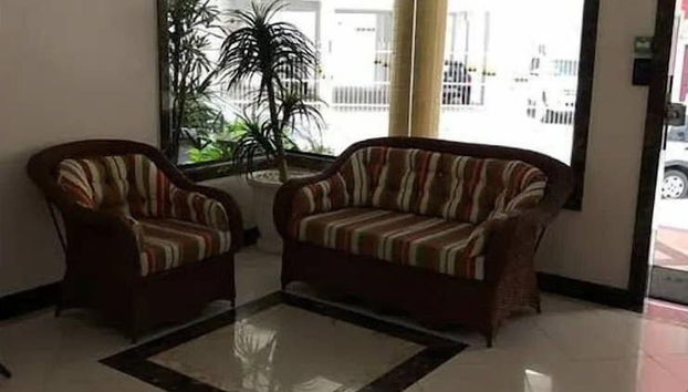 Sala de estar do lobby