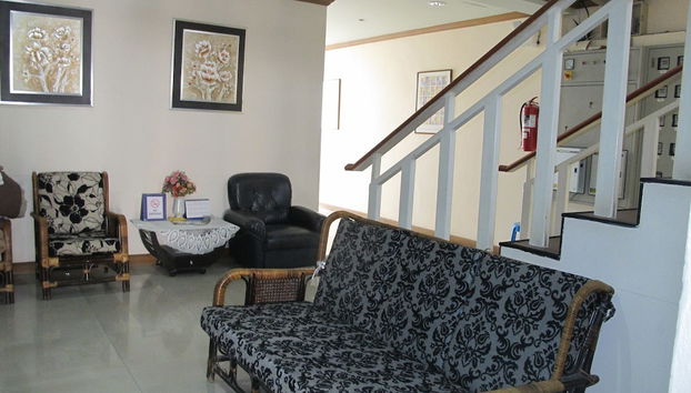 Sala de estar do lobby
