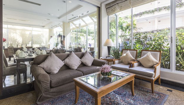 Sitzecke in der Lobby