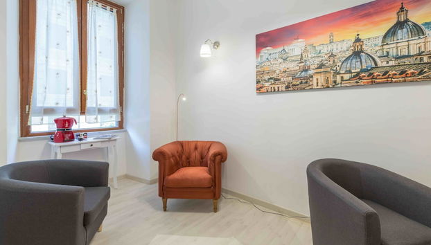 Sitzecke in der Lobby