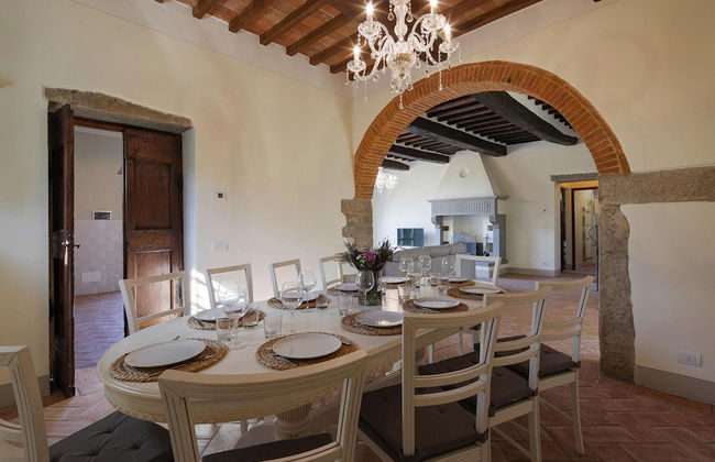 Beautiful Country House Villa Mezzavia With Private Pool in Costiglion Fiorentin - Foto 25