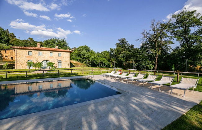 Beautiful Country House Villa Mezzavia With Private Pool in Costiglion Fiorentin - Foto 17