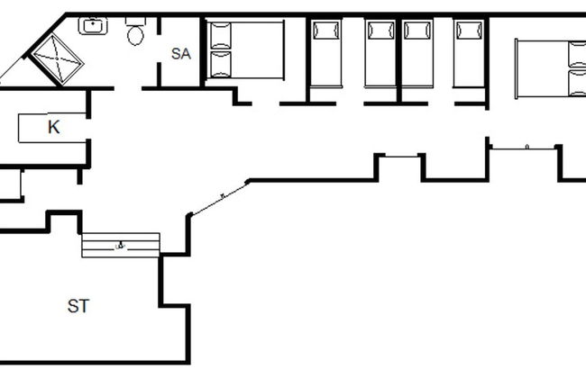 6 Person Holiday Home in Vejers Strand - Foto 15