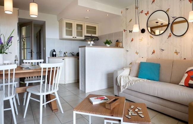 Apartment in Residence & Spa With Common Pool and Sauna, Houlgate - Foto 16