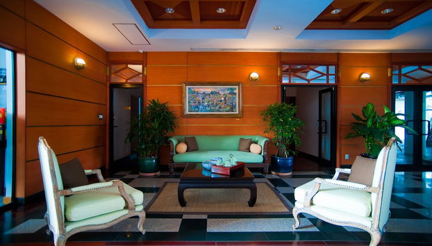 Sitzecke in der Lobby