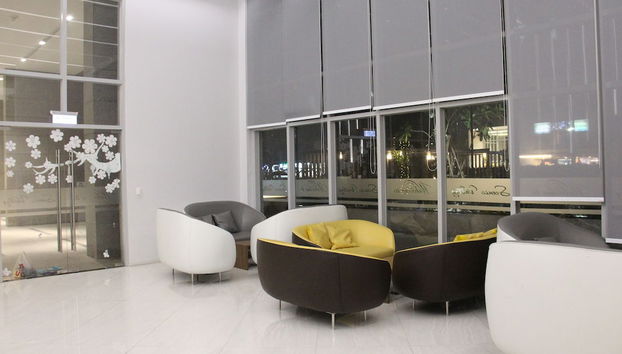 Sitzecke in der Lobby