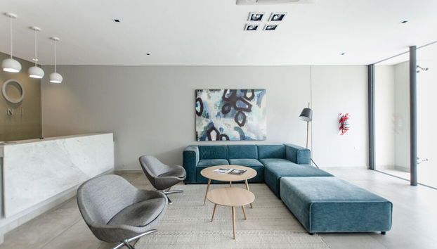 Sala de estar do lobby