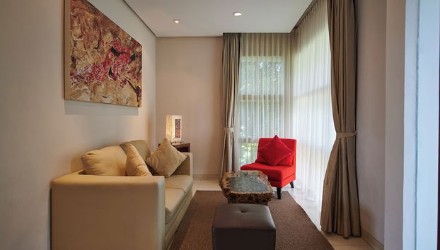 Sala de estar do lobby
